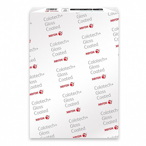 Бумага для цветной лазерной печати Xerox Colotech+ с покрытием Glossy (А4, 250 г/кв.м, 250 листов, 003R90348)     