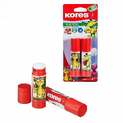 Клей-карандаш Kores Dragons 15 г (2 штуки в упаковке)